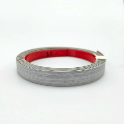 1PC 3/5m Beautiful Border White Sticke Rwood Grain Edge Banding Cover Up, Repair Wall, Furniture, Edge Decoration Sticker