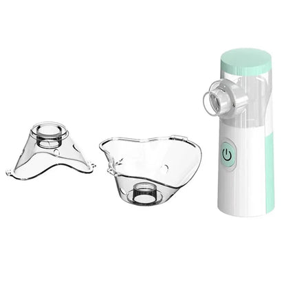 Mini Medical Nebulizer Handheld Nebulizers Ultrasonic Atomizers Portable Mute Asthma Inhaler for Adults Children Nebulizador