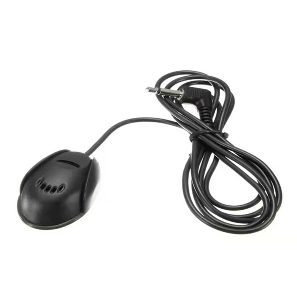 Car Audio Microphone Mini Wired External Microphone 3.5mm Clip Jack Plug Mic Stereo For Auto DVD Radio 3m Long Professionals