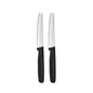 1/2/4/6/8PCS,Serrated Steak knife Round Tip Fruit Vegetable Paring Baking Toast Serrated Bread Knives Kitchen Stuff Baking Tools