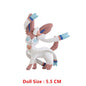 Pokemon Anime Action Figure Set - Pikachu Sun Elf Eevee Gengar Monsters Cartoon Model Toys Gift for Bulk Purchase