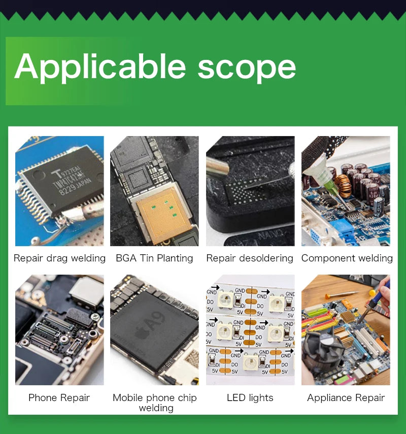 KELLYSHUN Soldering Flux for Welding SMD Desoldering Tin Soldering Paste, BGA Flux, No-Clean Soldering Oil