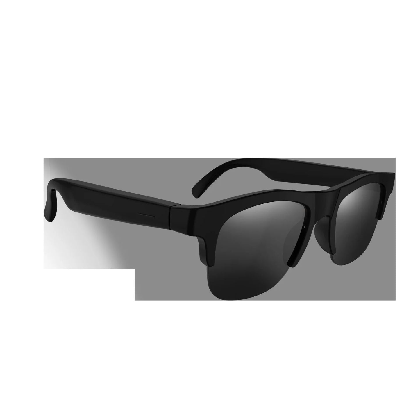 Smart AI Bluetooth Sunglasses Glasses Call Outdoor Sports Headphones HIFI Black Technology Anti-touch UV for Men and Women New