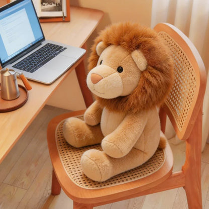 30/40/55cm Soft Kawaii Lion Plush Toys Stuffed Animals Cartoon Cute Lion Dolls Toys for Kids Room Decor Boys Birthday Gifts