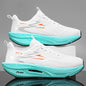 Marathon Men Sports Running Shoes Carbon Board Air Cushion Breathable Lightweight Women's Comfortable Athletic Nonskid Sneakers