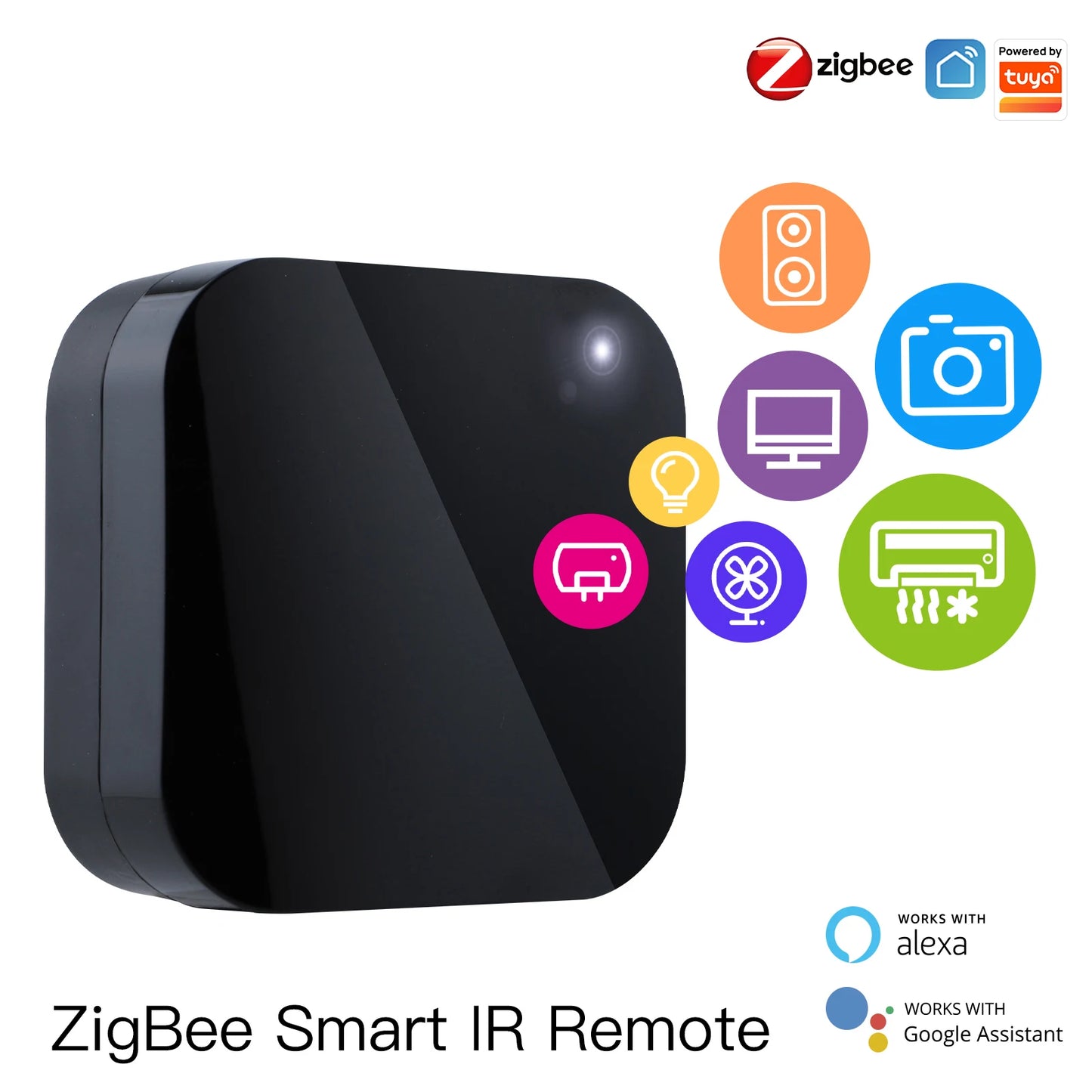 ZigbeeTuya Smart IR Remote Control Universal Wireless Remote Controller for Smart Home Android 4.0/iOS 8.0 for Alexa Google Home