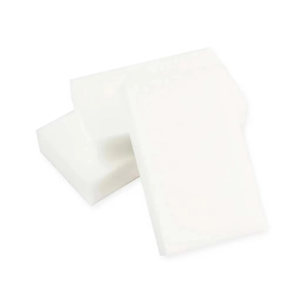 100 Pcs/lot Melamine Sponge Eraser White Cleaning Tools Cleaning Sponge Cleaner Car Office For kitchen Office Bathroom 10*6*2cm