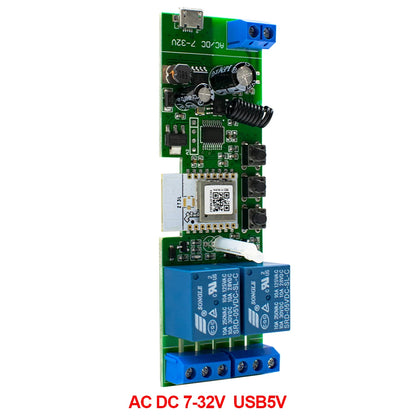 Alexa Smart Switch Zigbee Smart Home 2/1 Channels 220V 7-32V 85-250V 10A Relay Module Work With Alexa/Google Assistant