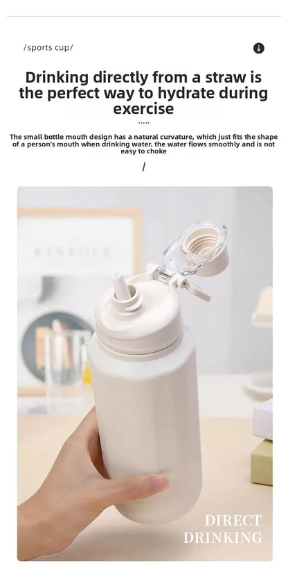 Large Capacity Portable Outdoor Sports Stainless Steel 316 Insulated Water Bottle Handheld Water Jug for Men from Mainland China