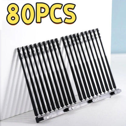 20/40/80PCS Soft Sticky Ear Wax Removal Sticks Adhesive Ear Pick Gentle Ear Cleaning Tool for Adults Kids Ear Care