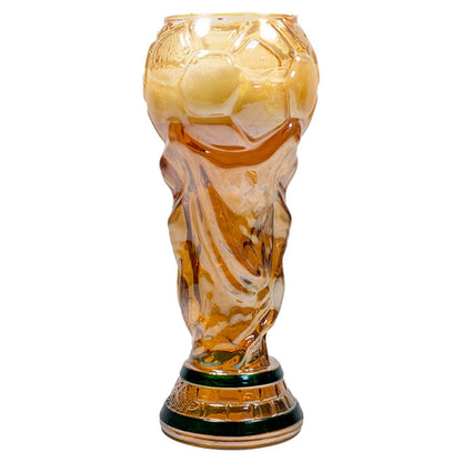 Football Soccer Trophy Shaped Beer Glass Cup Thickened Durable Sports Themed Mug for Bar Pub Party Fan Gift Home Drinkware