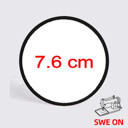 2 PCS Custom Make Your Own Personalized Morale Patch Add Your Photo, Logo, Text Hook and Loop/Sew On/Iron On