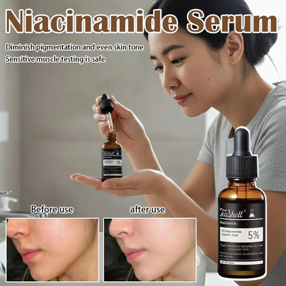 Teashell Serum 5% Niacinamide & Arbutin 30ml Fade Dark Spots Skin Moisturizing Hydration Sensitive Skin