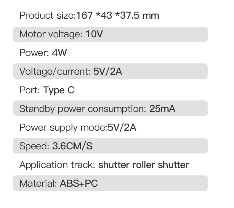 Smart Blind Motor USB Wifi Automatic Electric Roller Shutter Shadows for Tuya App Control Lifting Curtain Opening Closing Driver