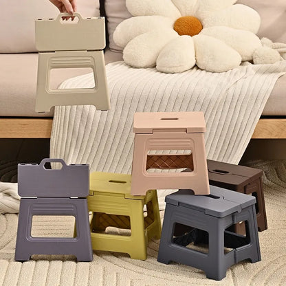 New model folding chair - Portable household folding chair - Outdoor camping portable small bench