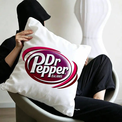 classic beverage brand Dr Pepper Pillow Anime Pillow Sofa Bed Head Pillow Cover Cushion Cover 45x45 cm Fashion