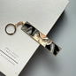Anime Metal Hollow Out Keychains Bookmark Cute Jet Manga Fashion Bag Key Tag Jewelry Accessory Key Ring Holder Gift Anime