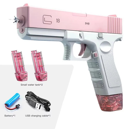 2026 Electric Automatic Submachine M416 Water Gun Summer Outdoor Beach Firing Shooting Game Water Fight Toy for Children Gifts