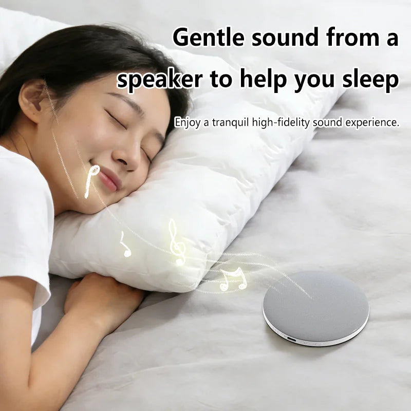 Głośnik Bluetooth do spania pod poduszkę, przenośne urządzenie audio przy łóżku, miękki głośnik do poduszki dla relaksu, snu i domowego relaksu