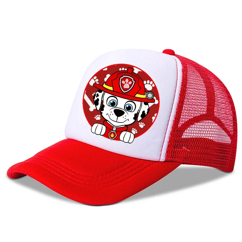 Paw Patrol Child Baseball Caps Cartoon Printed Hat Boys Girls Summer Outdoor Sun Hat Adjustable Peaked Cap Kids Birthday Gifts