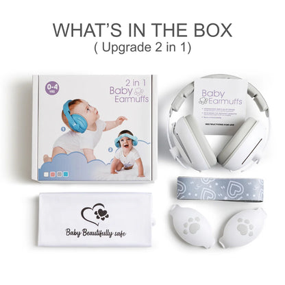 Infant Earplugs Hearing Protection On Baby Essential Noise Canceling Headphones Against Baby Noise Prevention Headset For Babies