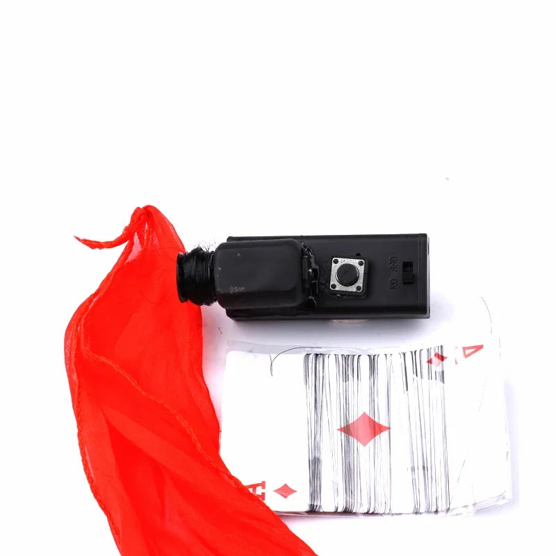 Flying Silk - Stage Magic Tricks Magic Electronical Device For Silk Magician Props Close Up Magic Illusion Accessory Gimmicks