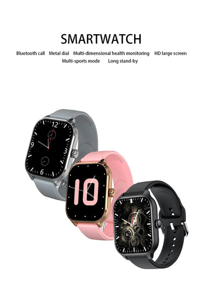 2.01'' Smartwatches Fitness Tracker Blood Pressure Monitor BT Call Sports Wrist Smart Watches for Men Women 2026 Android Phones