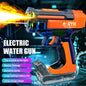 Electric Water Gun with Lights Continuous Firing Squirt Gun Long Range Shooting Watergun Mist Spray Water Pistol Outdoor Toy