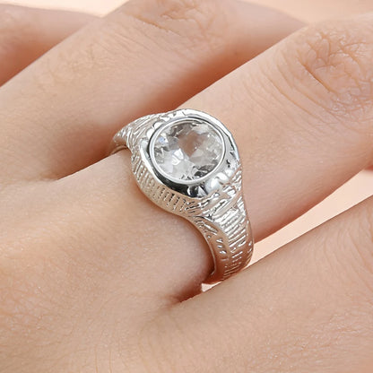 PANJBJ 925 Sterling Silver Lotus Ring For Women Retro TextureJewelry Irregular Creativity Adjustable Jewelry Party Gift Dropship