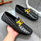 Men Loafers Shoes High Quality Party Shoes Fashion Men Non Slip Casual PU Leather Man Flat Classic Comfy Slip on Men Loafers