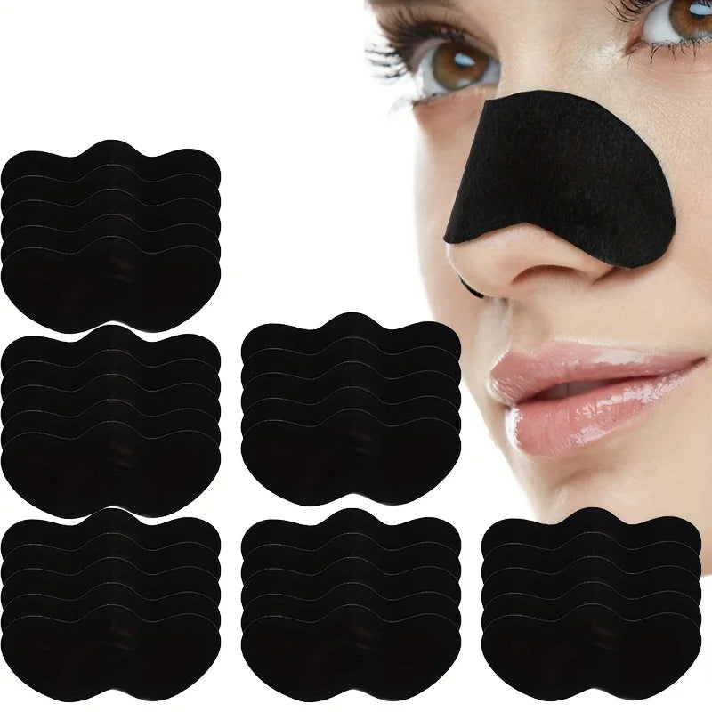 10/20/50/100 Pieces Deep Cleansing Nose Pores And Blackheads - Nose Cleaning Patch, Cleansing Facial Care Tool  beauty health