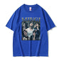 Kpop Ateez Mingi 2026 Graphic T Shirt Men's Hip Hop Korean O-Neck Short Sleeve T-shirts Glothing Fashion Vintage Cotton T-shirt