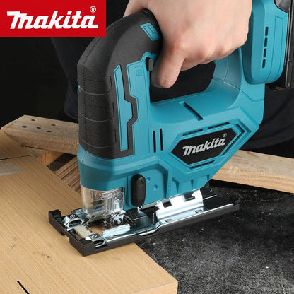 Makita DJV182Z 18V Cordless Barrel Handle Jigsaw Electric Saw with Saw Blade Tool - No Battery Or Charger Included