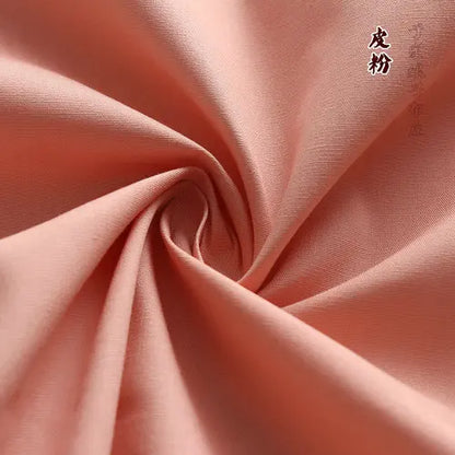 155x50cm 40s Soft Cotton Fabric, Solid Color Poplin, High-quality Dress, Women's Clothing Kindergarten Activity Decoration Cloth