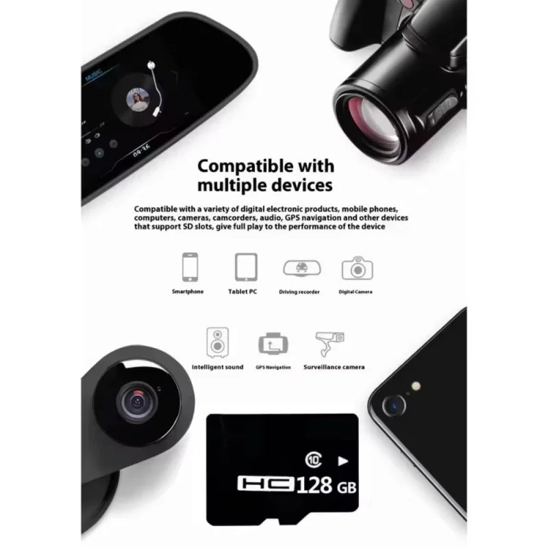 10 Categories High-speed Memory card 4GB 8GB 16GB 32GB 64GB 128GB sd card Mini TF card is used to monitor the drone tachograph
