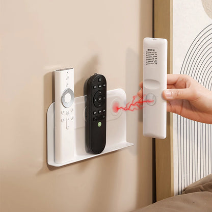 ABS Remote Control Holder Punch-Free Remote Control Magnetic Holder Wall Mount Storage Rack Household Storage Rack