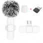 Wireless Lavalier Microphone Portable Mini Mic for iPhone Android PC Camera – Video Recording Live Streaming Vlog Gaming