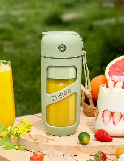 ZHENMI Portable Vacuum Juicer Crushed Ice Mixer Electric Mini Blender Fruit Vegetables Quick Juicing Kitchen Food Processor