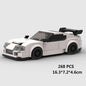 City Speed Racing Car Model Building Blocks DIY Bricks MOC Toy Classic Rally Sports Super Racer Vehicle Christmas gift technique