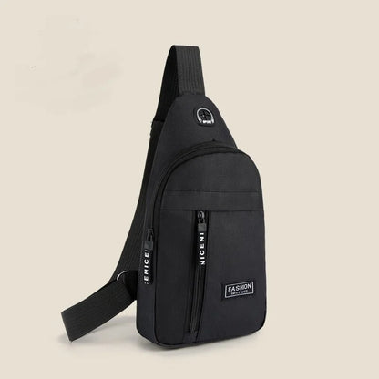 Multifunctional Outdoor Travel and Work Shoulder Bag - Unisex Casual Messenger Bag, Men's Chest Bag