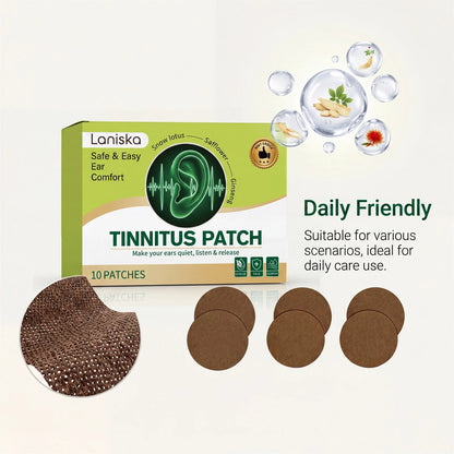 Tinnitus Treatment Patches Relief Ear Buzzing Ringing Deafness Improves Hearing Loss Anti Headache Relaxing Ears Care Stickers