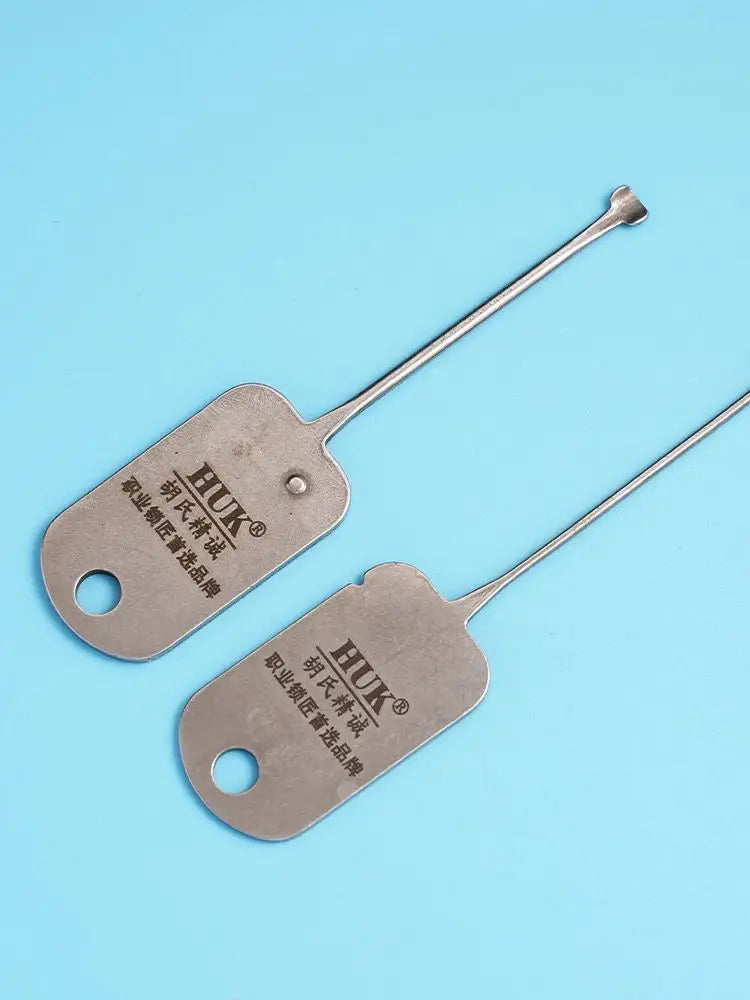 2pcs Utility Fast Kaba Lock Pick Tool, Civil Lock Quick Opener Tool Set