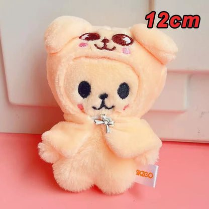Staykids Plush Mini Keychain Pendant New SKzoo Plush FM Field Week 5cm Plush Cartoon Cute Pendant Birthday Toys