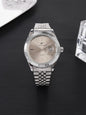 Casual Men's Watches Date High-End Fashion Business Quartz High Quality Watch Male Stainless Steel Exquisite Wristwatches
