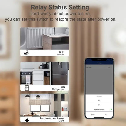 Zigbee Tuya Smart WiFi Switch DIY 2-way Control EWelink Mini Light Switches Module Power Metering Breaker For Alexa Google Home