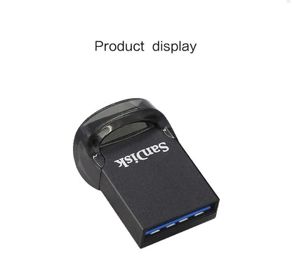 SanDisk Ultra Fit USB 3.2 Pendrive Mini 16GB 32GB 64GB 128GB 256GB 512GB CZ430 Pamięć USB Do 400 MB/s Dysk U