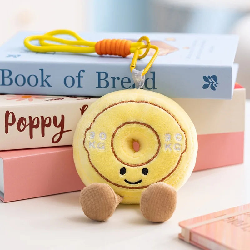 Cute Cartoon Bread Pancake Doll Soft Plush Toys Kawaii Sofa Home Decor Doll Exquisite Collectibles Surprise Fun Birthday Gift