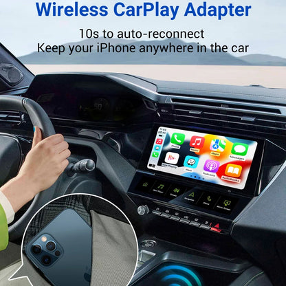 OTTOCAST Play2Video Pro Android Ai Box Pro Built in YouTube Netflix Tiktok IPTV Wired to Wireless CarPlay Car Accessories