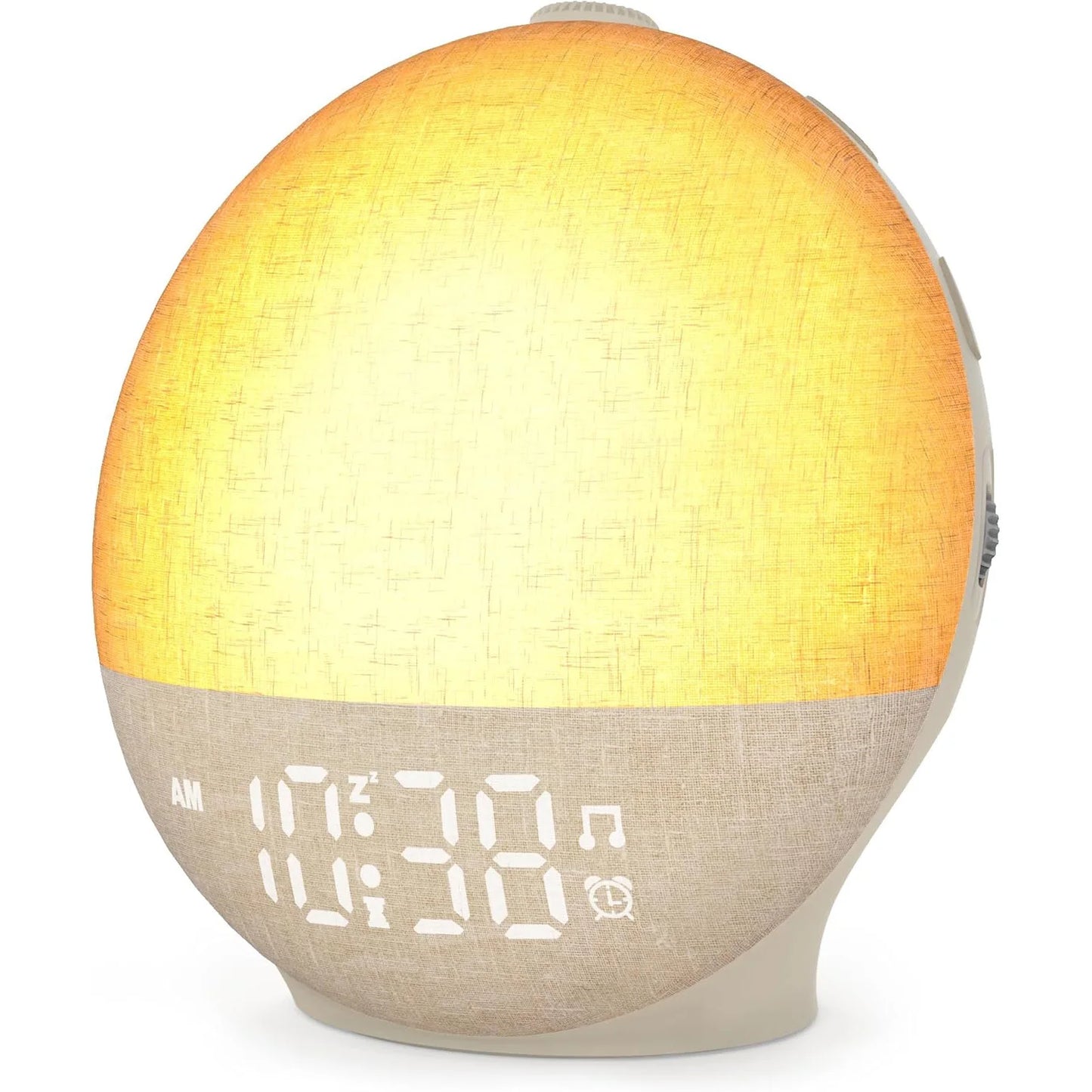 Wake Up Light Sunrise Alarm Clock White Noise Sound Machine Bluetooth Speaker Color Changing Night Lights for Bedroom Ideal Gift
