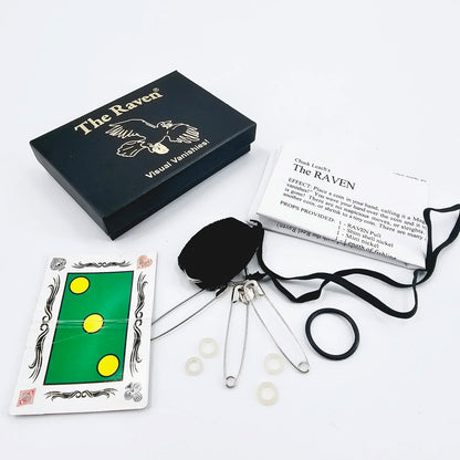 The Raven Coin Vanish Device Close Up Magic Trick Magia Magie Magicians Props Accessories Illusions Gimmicks Easy To Do Street